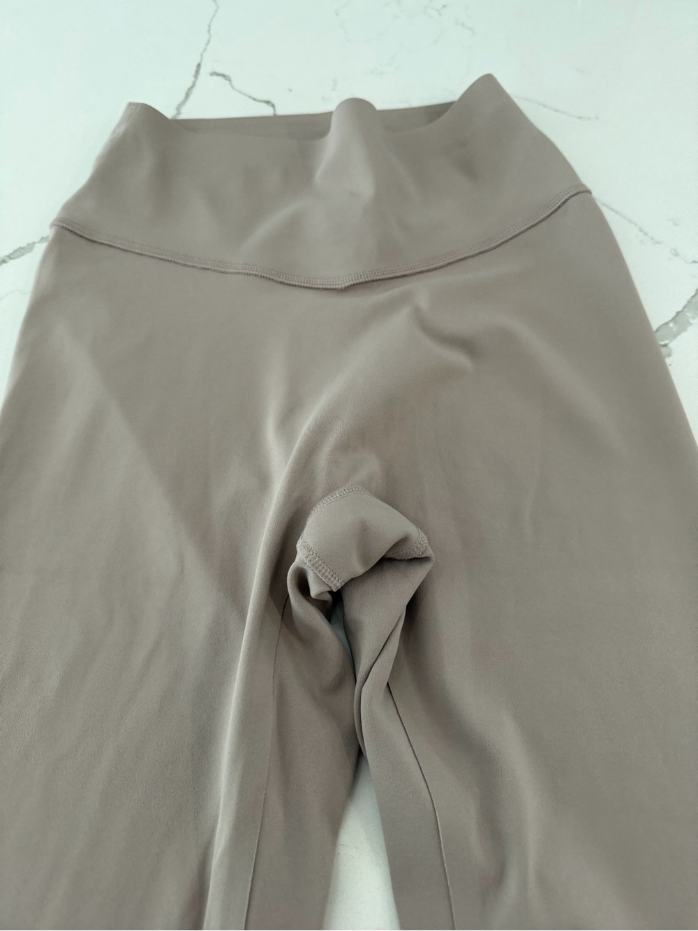 NWOT Victoria’s Secret VSX High-Waist Taupe Leggings & Zip Jacket Set M/XS - Picture 3 of 12